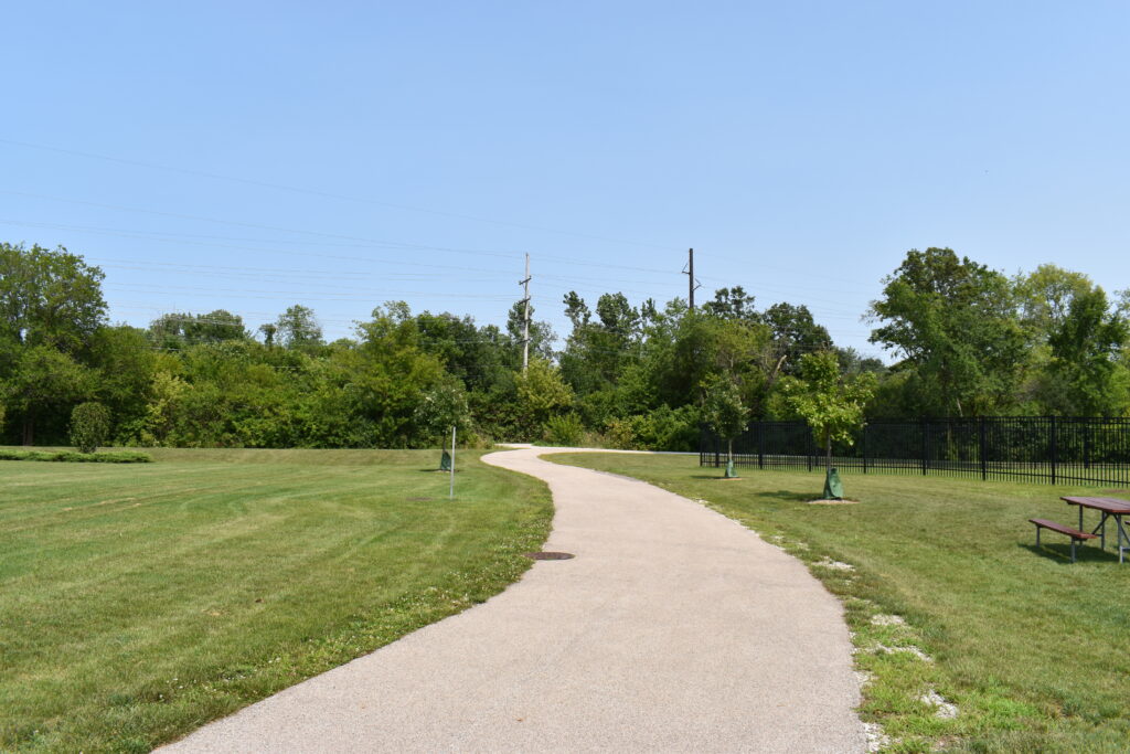 Peter Frieders Park pathway.