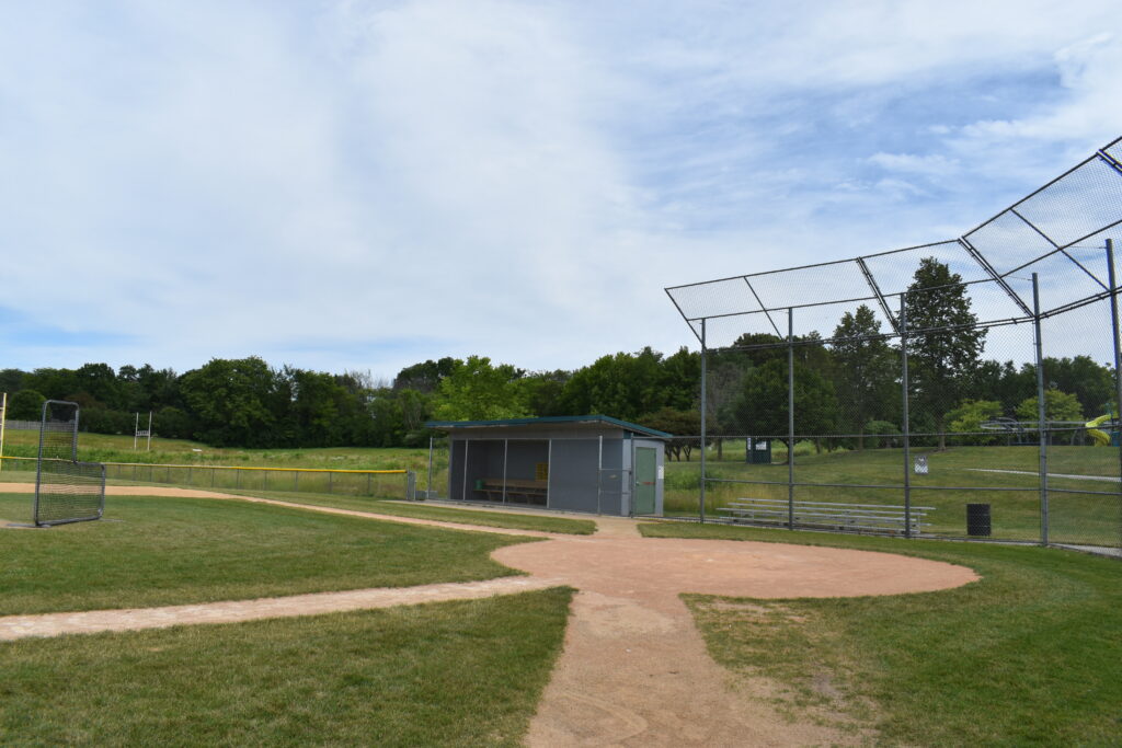 Prairie Path Park Max Striedl baseball field.