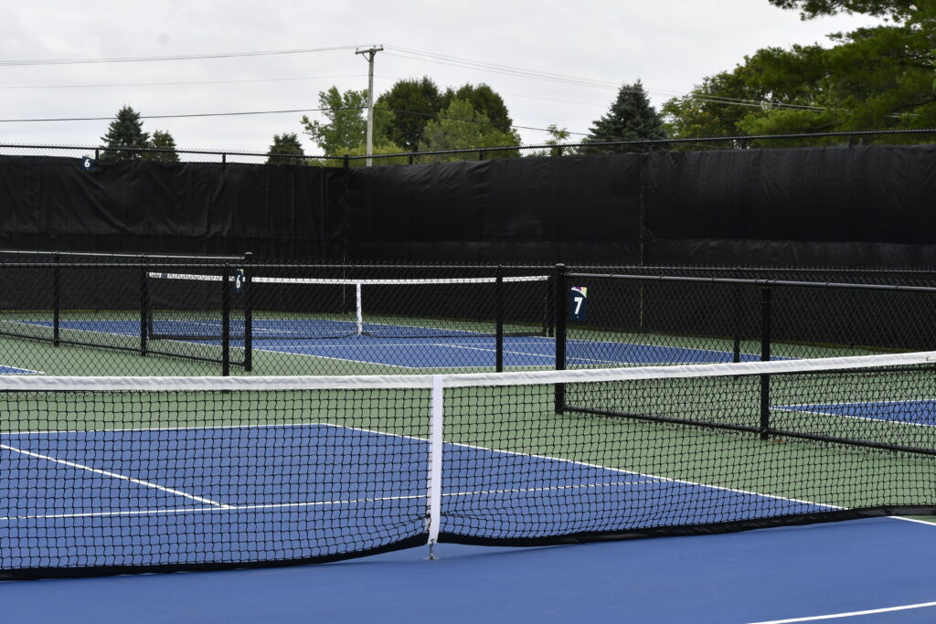 West Main Community pickleball court.