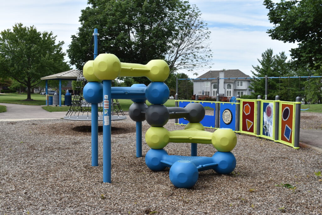 Wind Energy Park climbing equipment.