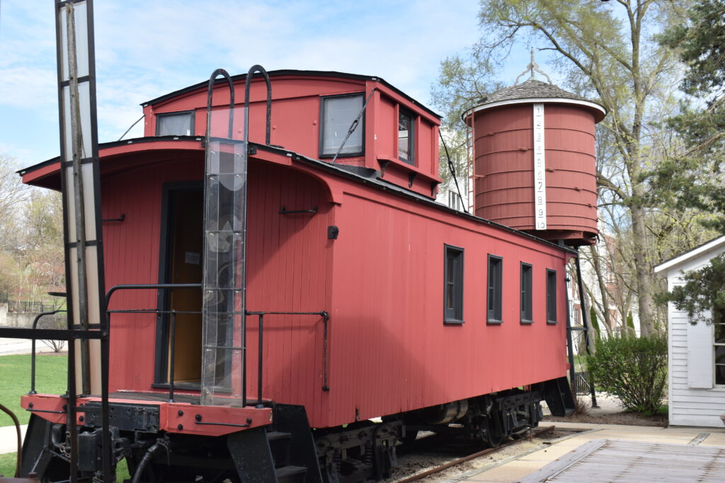 Depot Museum Caboose exhibit