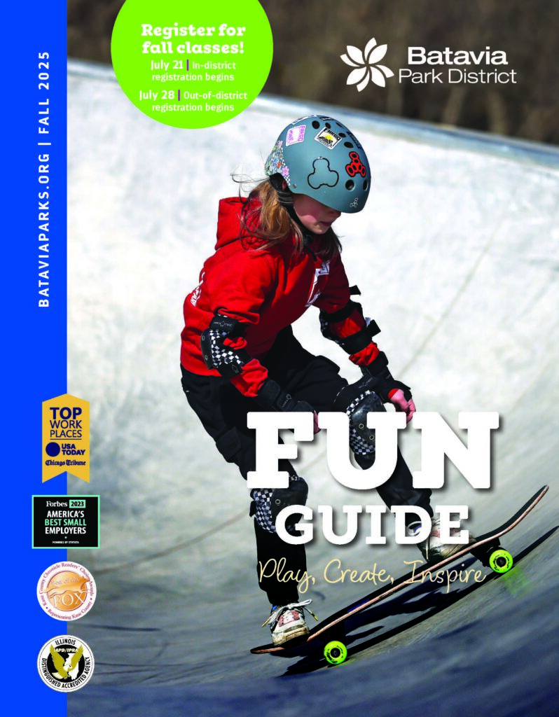 Pre-teen skateboarding in a half bowl