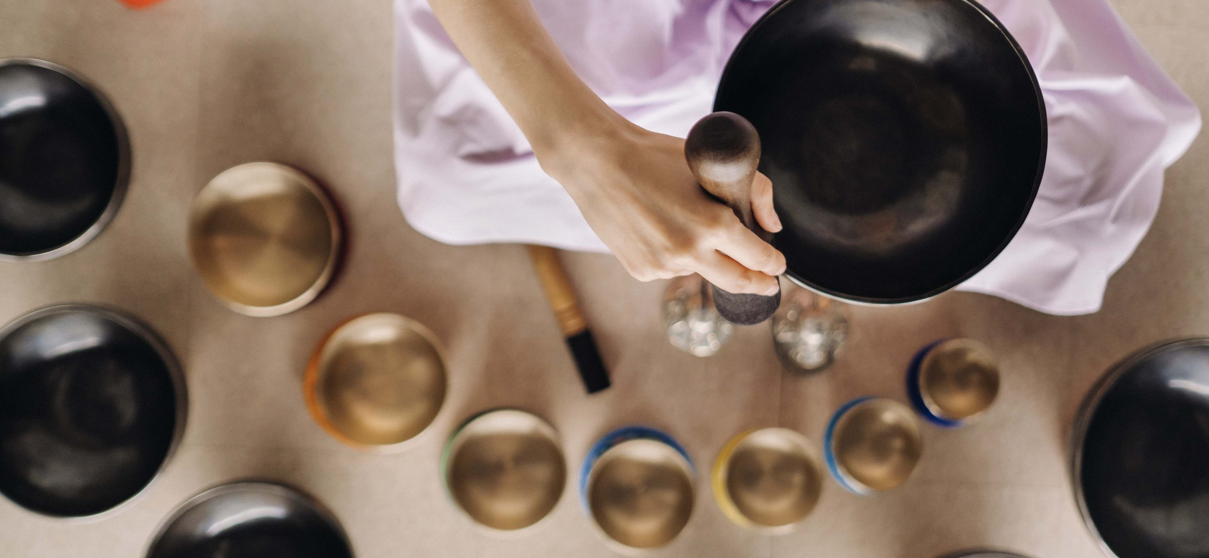 Crystal Bowls Sound Healing